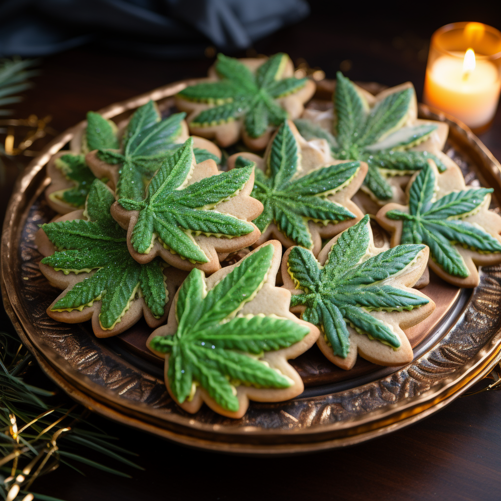 Rezept für infundierte Weihnachtsplätzchen