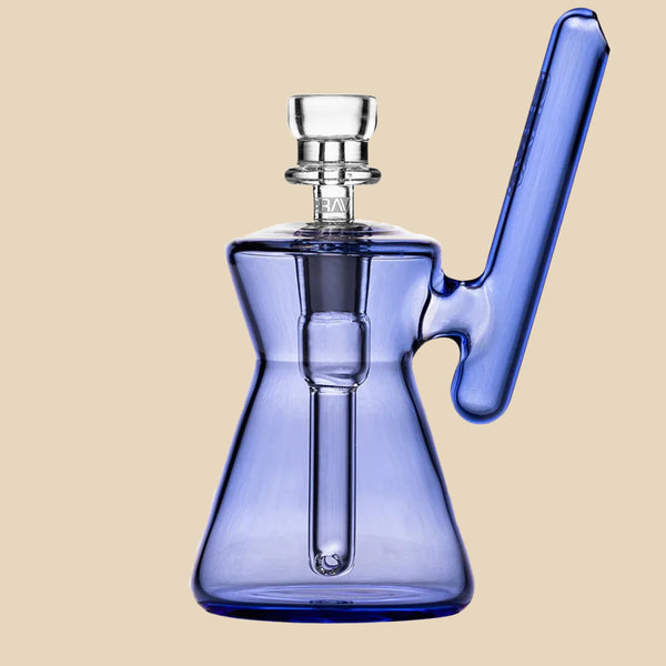 Hourglass Pocket Bubbler - Light Cobalt - AURIEY GmbH