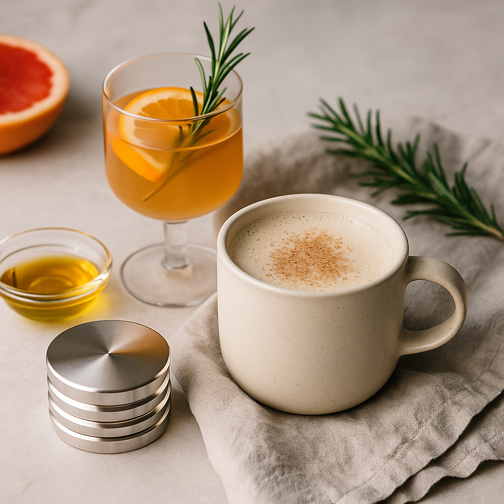 Winter Warmers – 5 heiße Drinks für kalte Tage (mit optionaler Infusion-Basis)