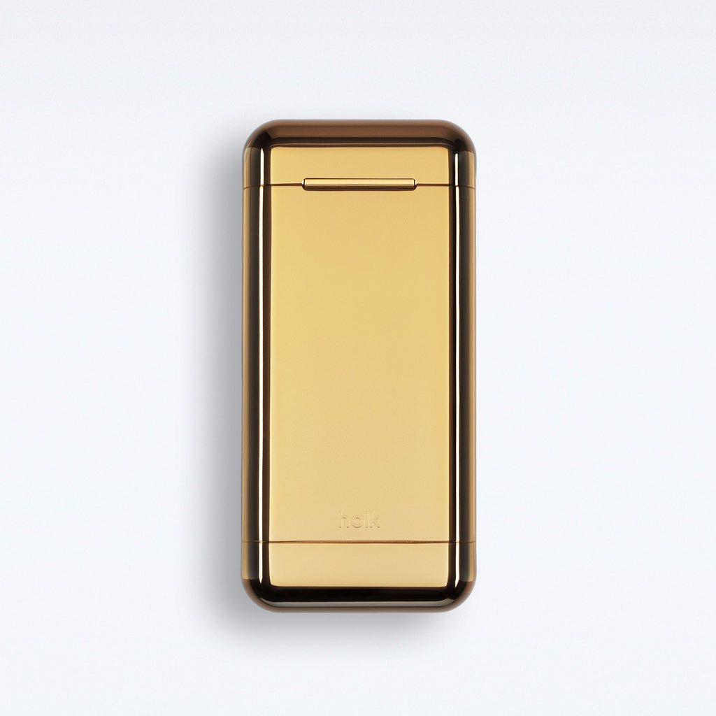Holk j stash case in gold. (Bild:AURIEY)