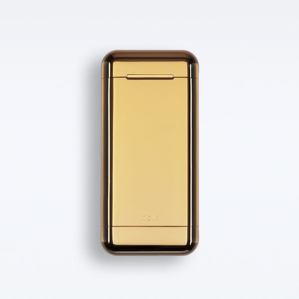 Holk j stash case in gold. (Bild:AURIEY)