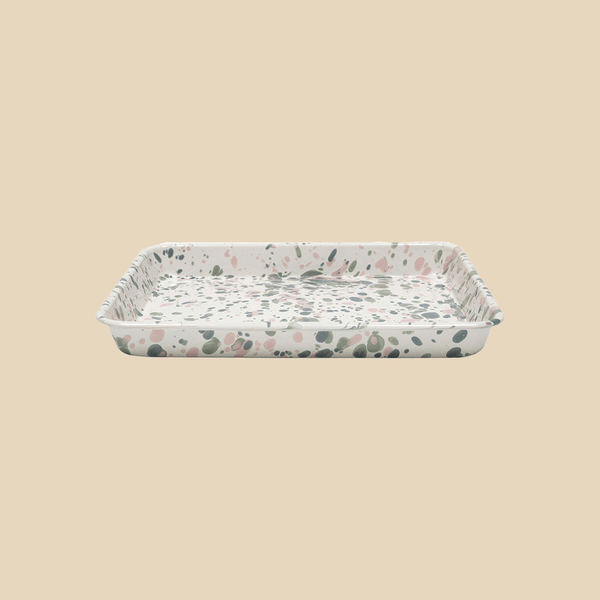 Catalina Tray - Mint Hibiscus - AURIEY GmbH