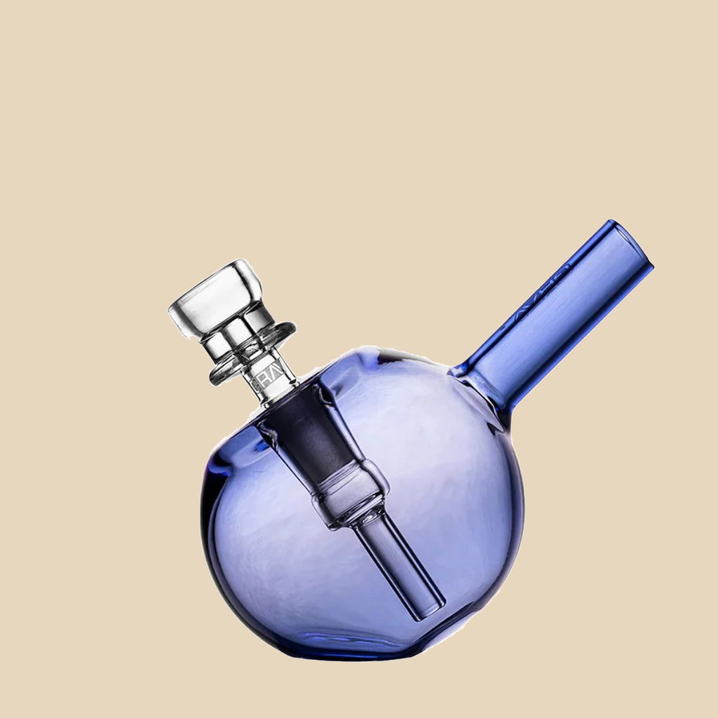 Spherical Pocket Bubbler - Light Cobalt - AURIEY GmbH