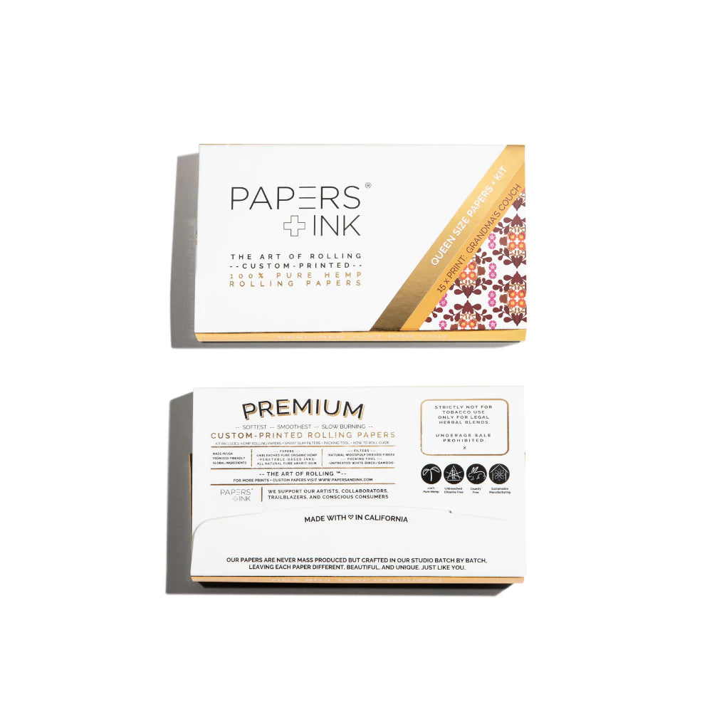 Papers+Ink Rolling Papers aus Hanfpapier. (Bild:Auriey)