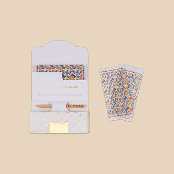 Jedes unserer 15 Blättchen im Queensize-Format ist mit ungiftigen pflanzlichen Farbstoffen bedruckt, die für ein einzigartiges und stylisches Design sorgen. (Bild:Auriey)